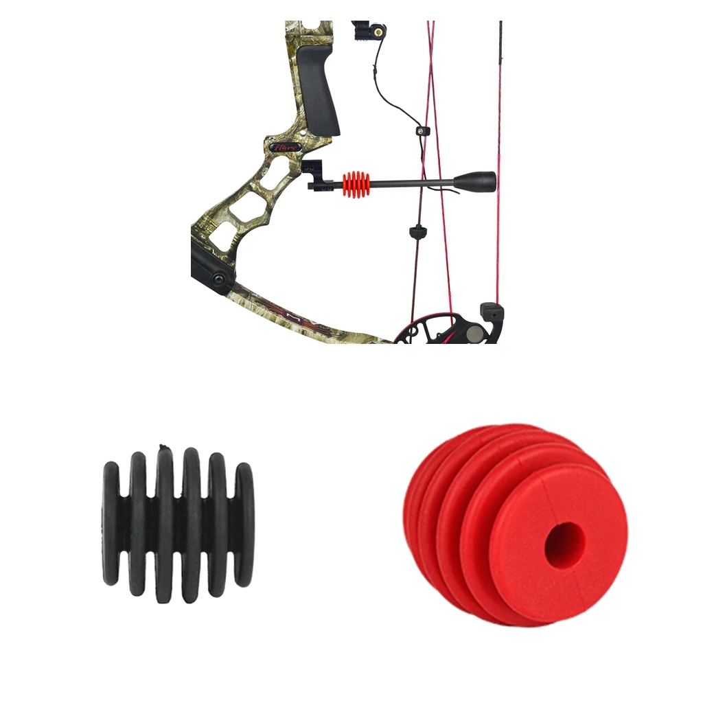 2х резиновый комбинированный торцевой стабилизатор для стрельбы из лука | Спорт и