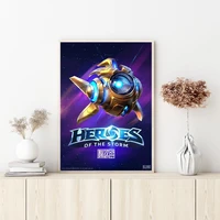 starcraft 2 game poster wall art canvas painting bedroom living room home decoration no frame