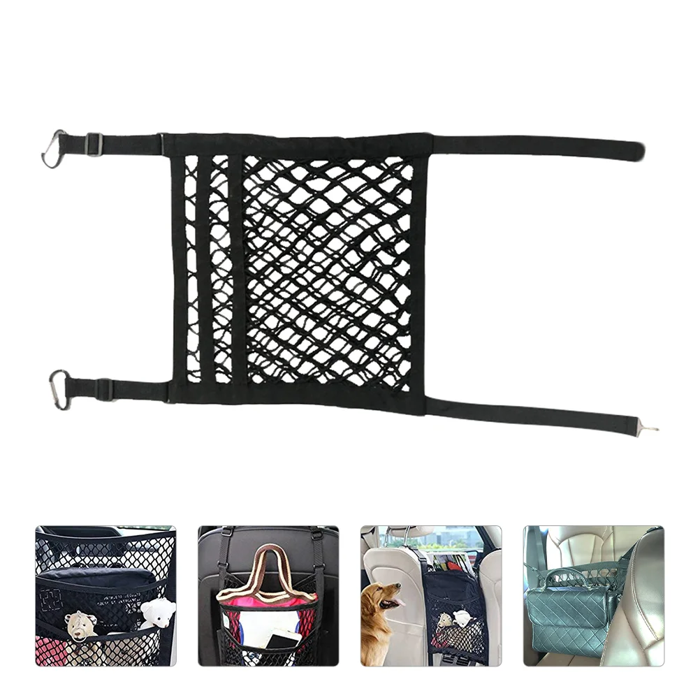 

Car Net Pocket Handbag Holder Car Mesh Organizer Auto Seat Back Organizer