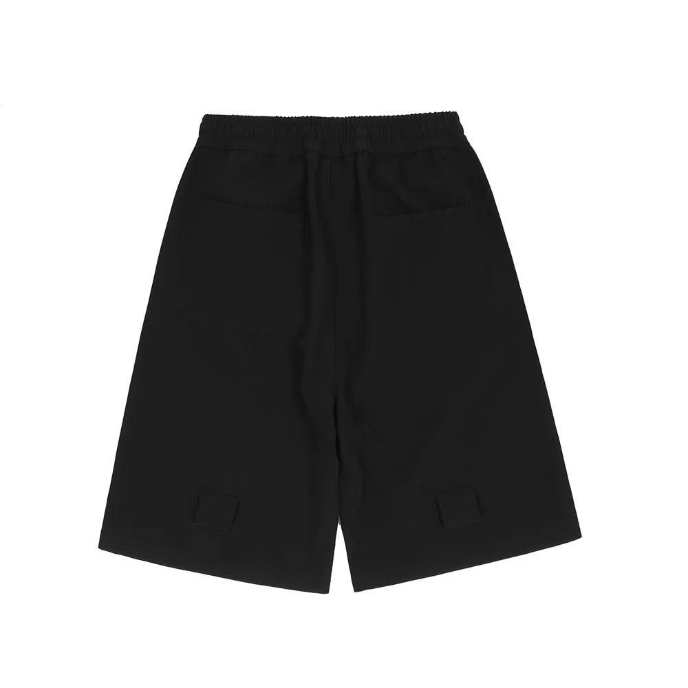 

Simple style solid color casual shorts men's sports pants summer loose straight five-point pants