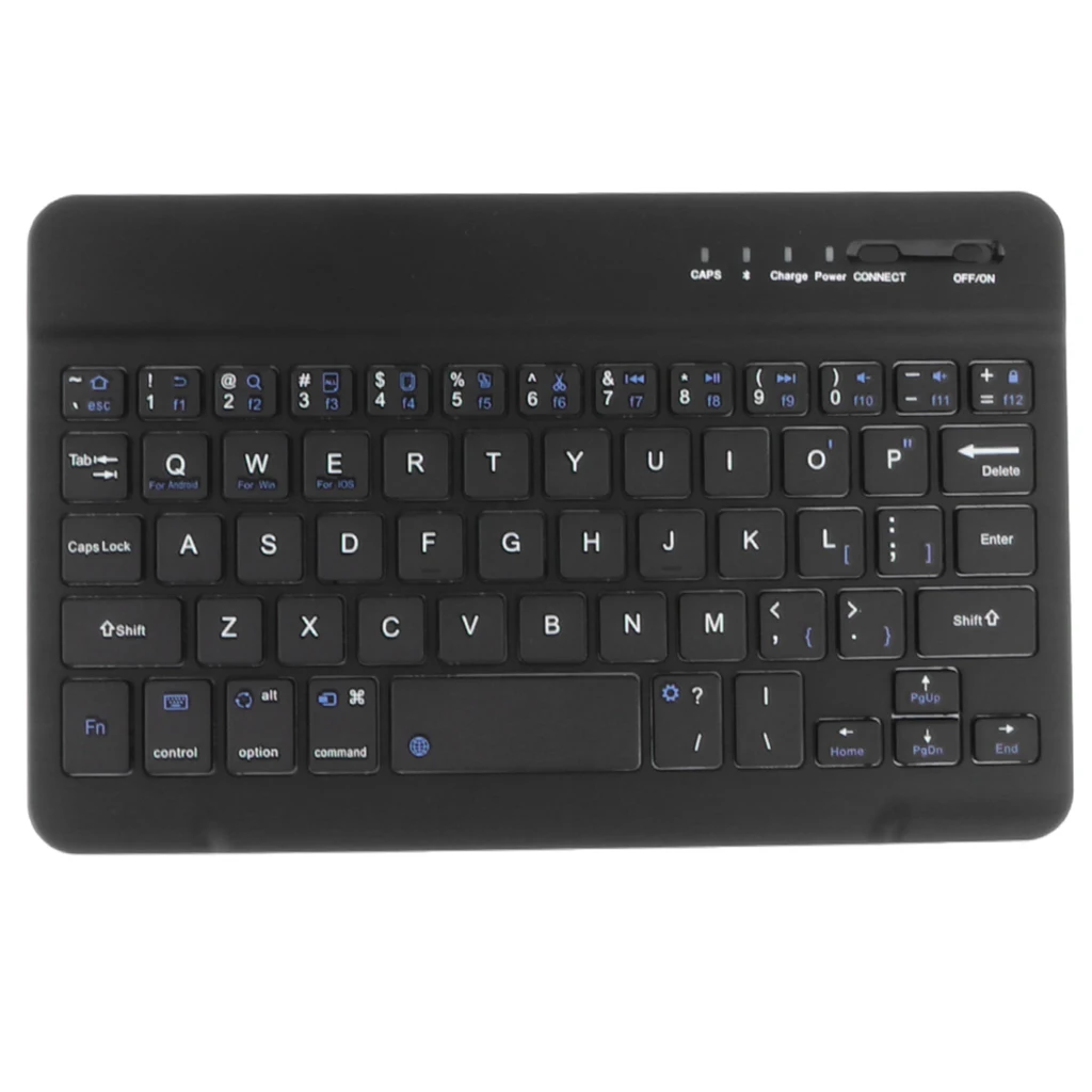 Тонкая портативная беспроводная Bluetooth 3 0 клавиатура перезаряжаемая для iPad