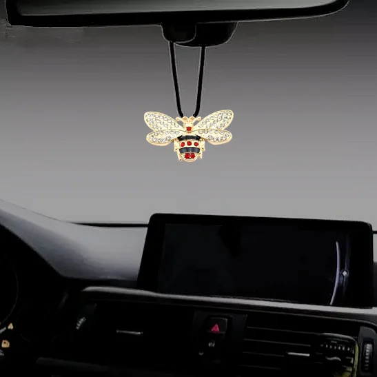 Кулон пчела модные авто украшения роскошные автомобильные аксессуары