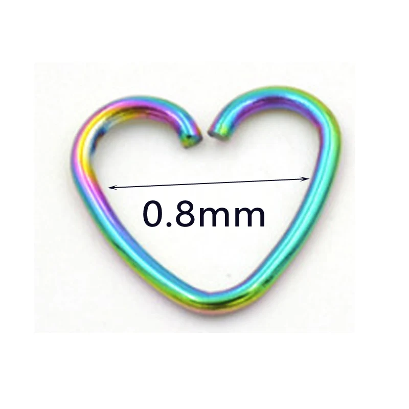 Серьги гвоздики из нержавеющей стали для пирсинга Модные Простые Ювелирные