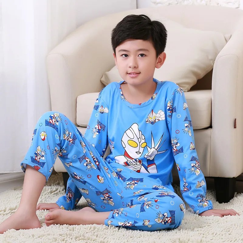 Весенне осенние комплекты детской пижамы пижама для девочек с длинными рукавами