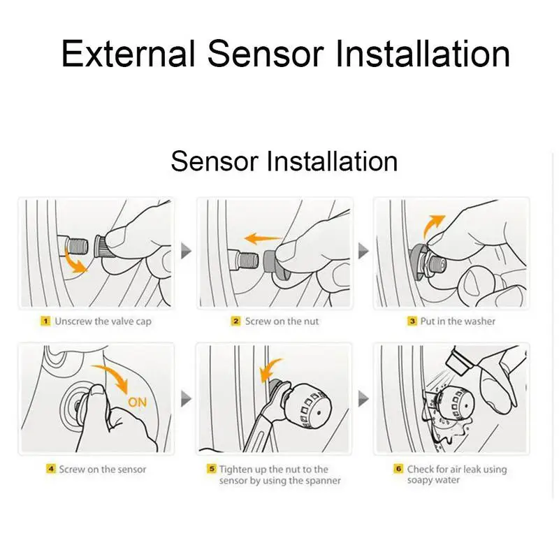 Система мониторинга давления в шинах YAZH USB система контроля 5 В Android навигация