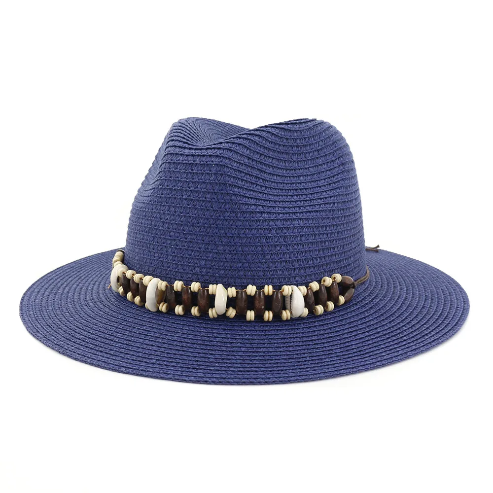 Летние пляжные break Защита от солнца в виде ракушки шарик соломенная шляпа Кепка