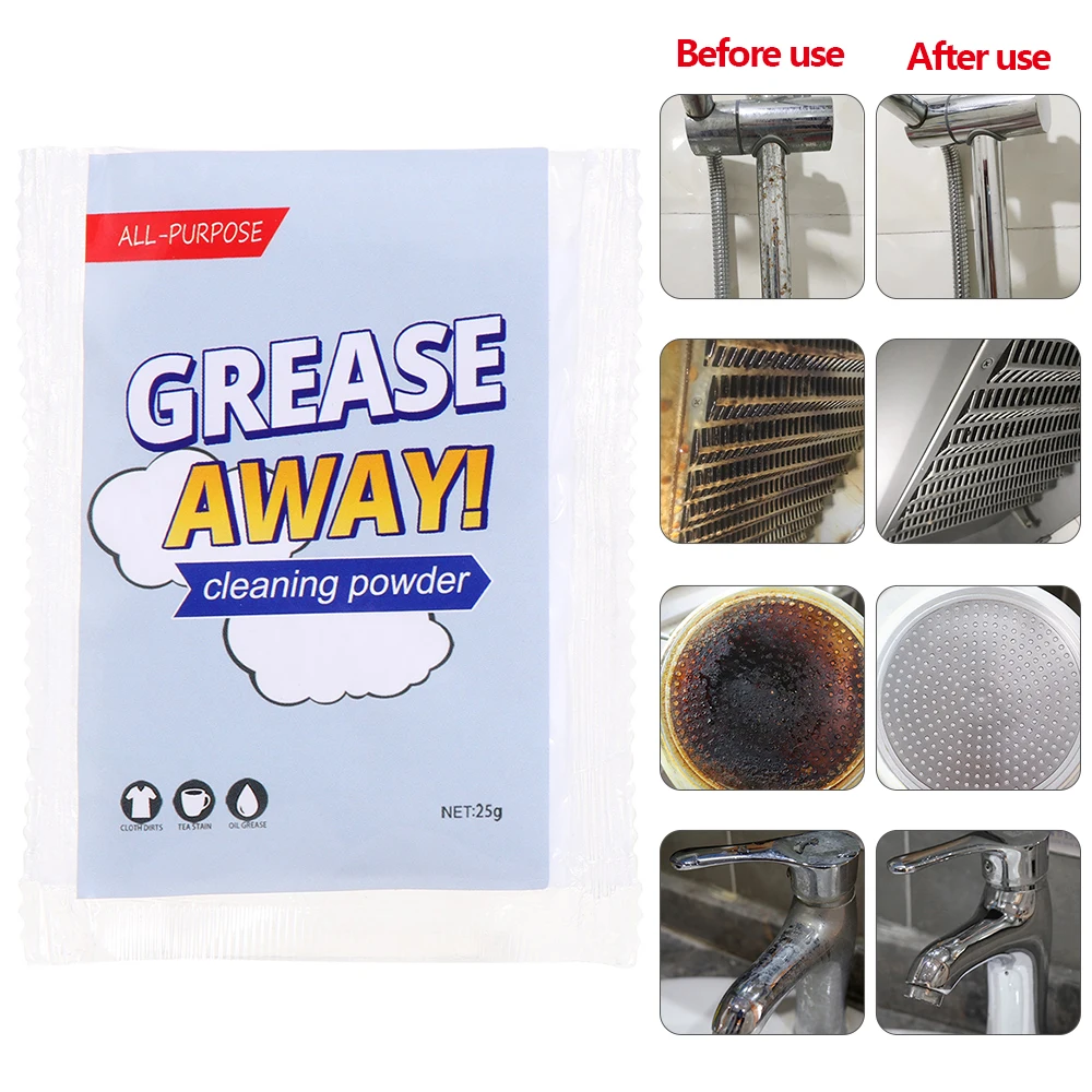 1PC All-purpose Cleaning Powder Multi-purpose Remover Stains Grease Away Cleaner for Pots Pans Household Tool | Дом и сад