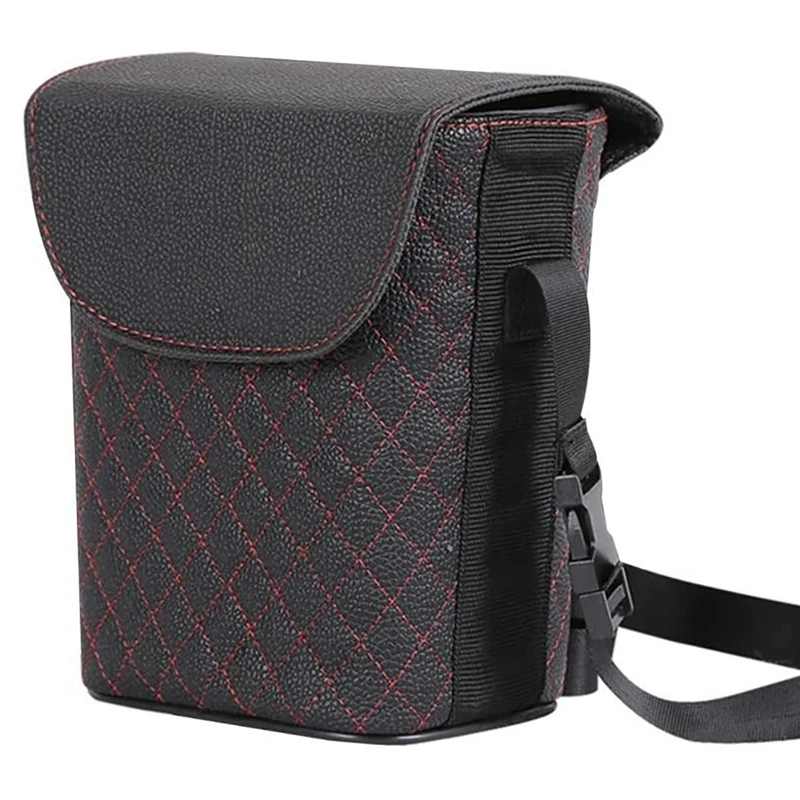 

Многофункциональный Портативный автомобильный ящик для хранения с крышкой ведро для мусора, сумка-Органайзер для автомобиля мусорный конт...