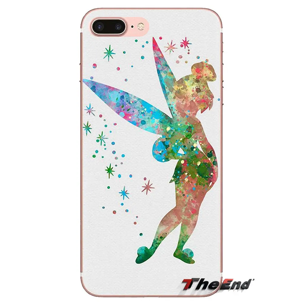 Силиконовый чехол для samsung Galaxy S3 S4 S5 Mini S6 S7 Edge S8 S9 S10 Plus Note 3 4 5 8 9 Jp tinkerbell tinker bell Periwinkle |