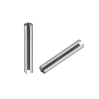 uxcell m1 5 x 14mm 304 stainless steel split spring roll dowel pins plain finish 100pcs