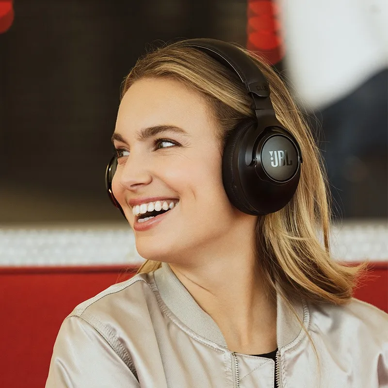 Беспроводные накладные Bluetooth наушники JBL CLUB ONE настоящие адаптивные
