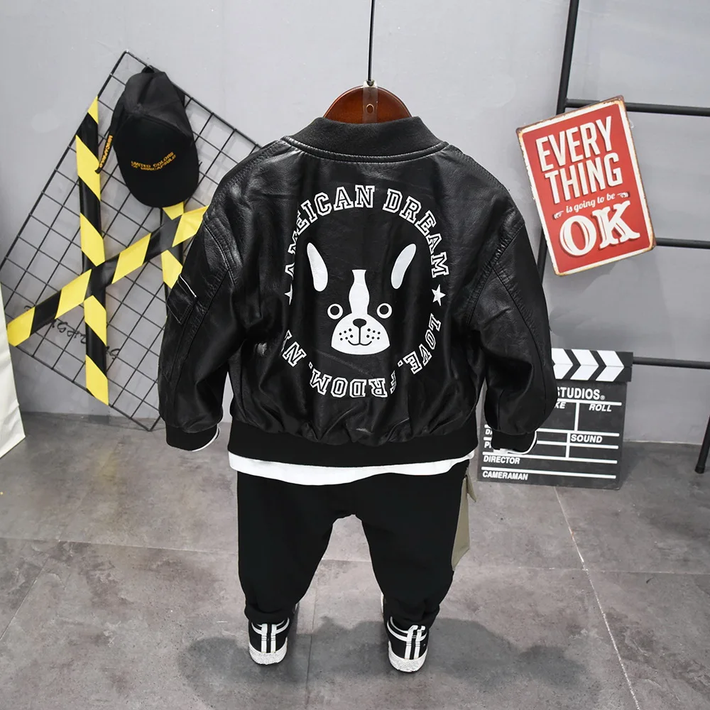 Детский комплект одежды из искусственного меха футболки и брюк |