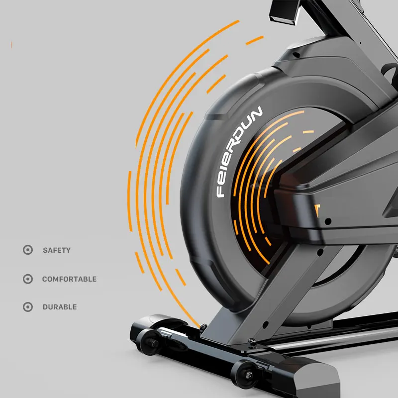 Велотренажер велосипед с движением для дома тренажерного зала бесшумный