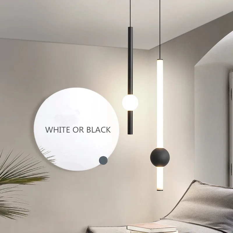 Современные светодиодные подвесные светильники для столовой гостиной бара