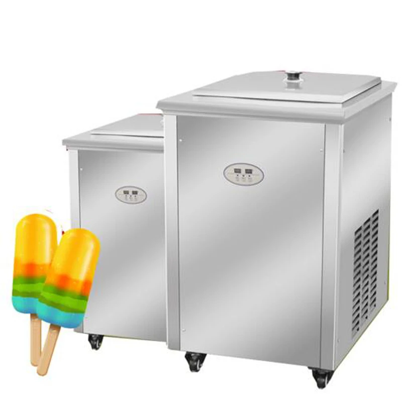 

Commercial ice cream machine automatic manual popsicle machine popsicle quick-freezing machine fruit commercial pops/Double mold