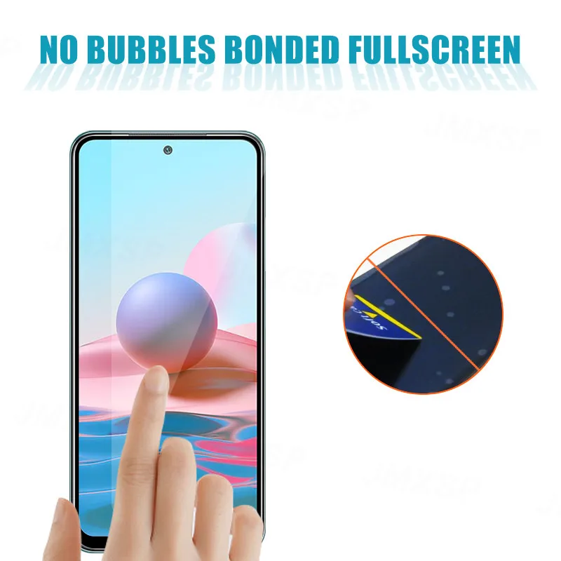 Protective Glass For Xiaomi Redmi Note 10 Pro Max 10S Tempered Glass For Redmi 10X K40 Pro Plus Lens Glass Film Cover Protector