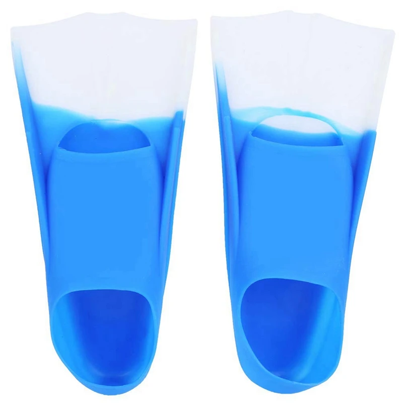 

NEW-Silicone Swimming Flippers Swimming Fins Comfortable Snorkeling Diving Fins Beginner Swim Flipper