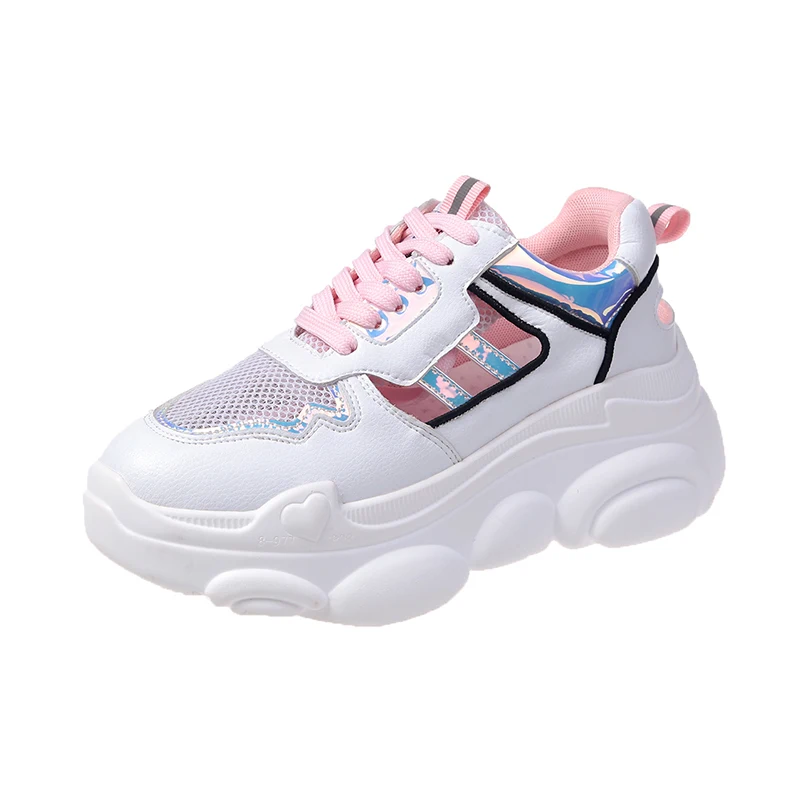 

Summer Harajuku wild daddy shoes female tide brand sports sandals breathable mesh sports shoes female Z571