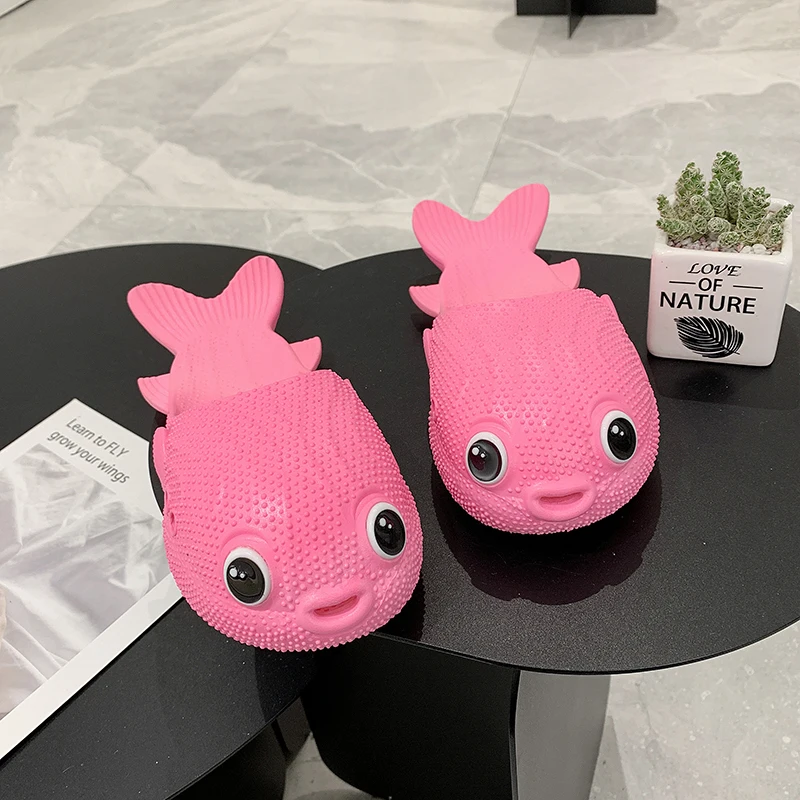 Шлепанцы для мальчиков и девочек Мультяшные радужные сандалии с единорогом