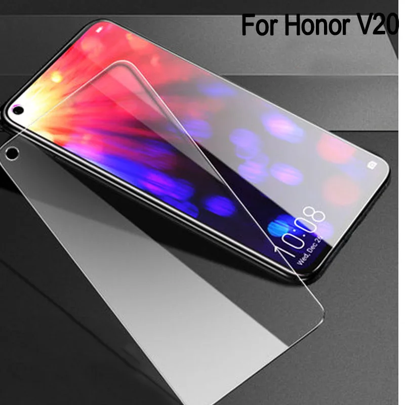 2.5D изогнутое Защитное стекло для Huawei Honor V20 защитное закаленное V 20 пленка |