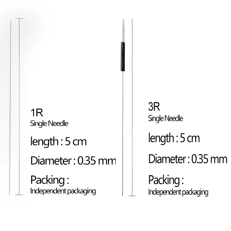 500 шт./коробка иглы для перманентного макияжа бровей и губ|Иглы тату| |