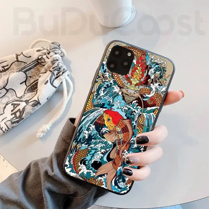 Чехол Hrmes для телефона в китайском стиле с изображением дракона iphone 11 Pro11 Pro Max X XS XR