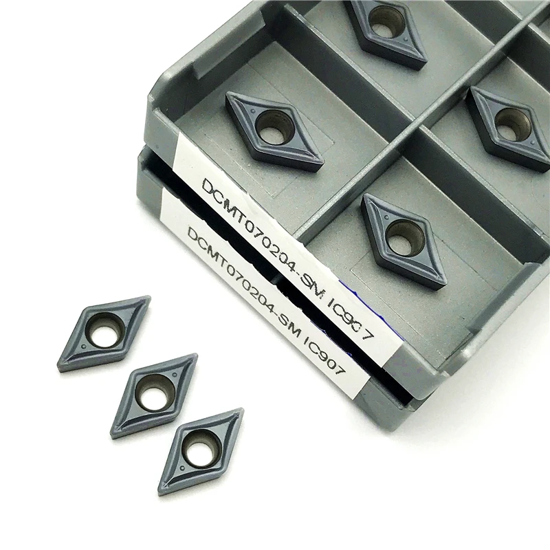DCMT070204 SM IC907 IC908 внутренний твердосплавный инструмент для обработки деталей