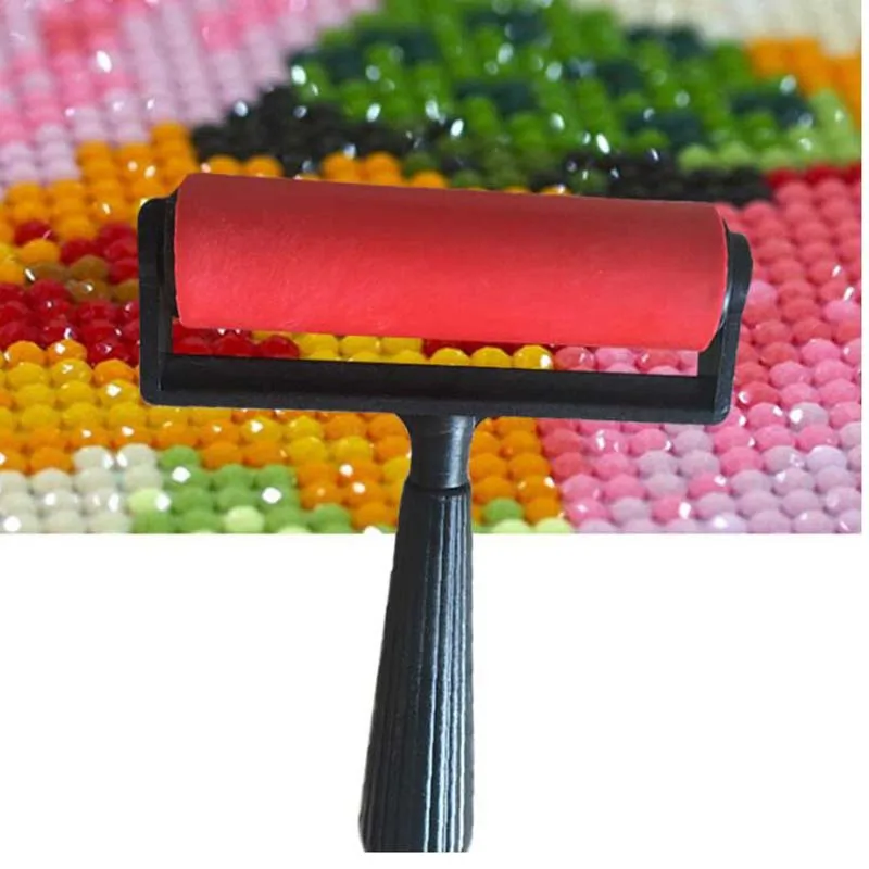 

Diamond Painting Cross Stitch 5D Tools 1 Pcs Plastic Roller DIY Diamond Painting Embroidery Mosaic Accessories Sticking Tightly