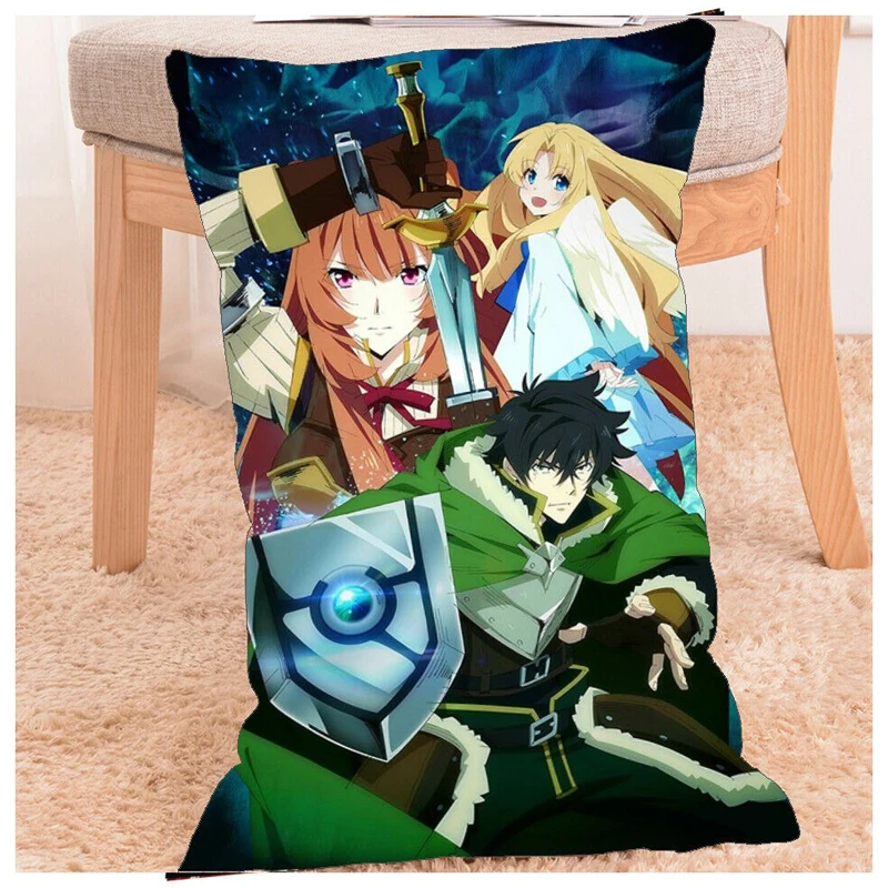 

Anime Pillowcase Dakimakura The Rising of The Shield Hero Iwatani Naofumi Decorative Pillow Case Cover Home Decoration Printed