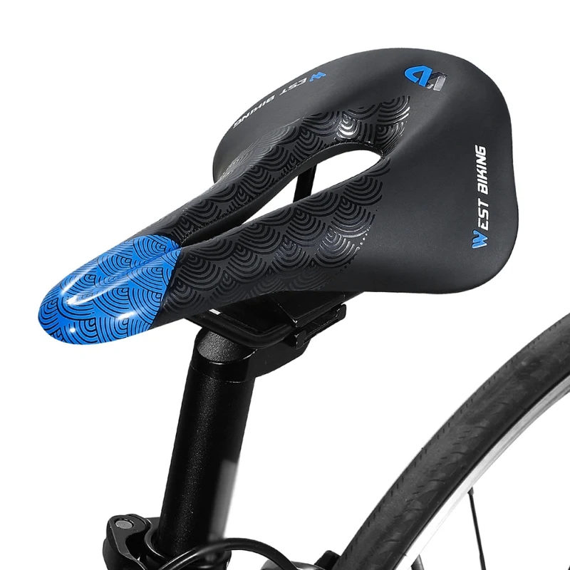 

Bike Cushion Riding Comfort Road Car Bike Saddle Mountain Bike Ultralight Hollow Seat Pad Bike Accessories