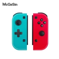 mcgesin new gaming wireless gamepad for nintendo switch lr joystick bluetooth controller built in gyroscope wake up function