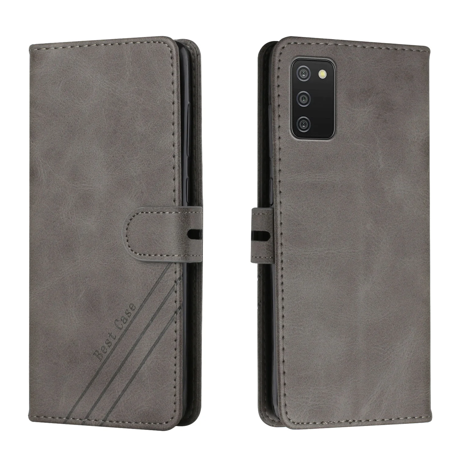 

Leather Flip Case For Samsung Galaxy A02s 03s Wallet Case Protect Cover