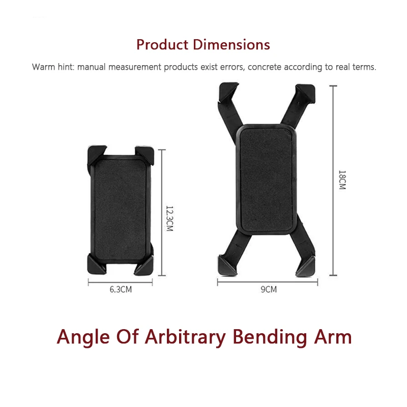 

Bike Phone Holder Universal Cell Phone Bicycle Motorcycle MTB Handlebar Mount Mobile CellPhone Clip Bracket for iPhone Samsung