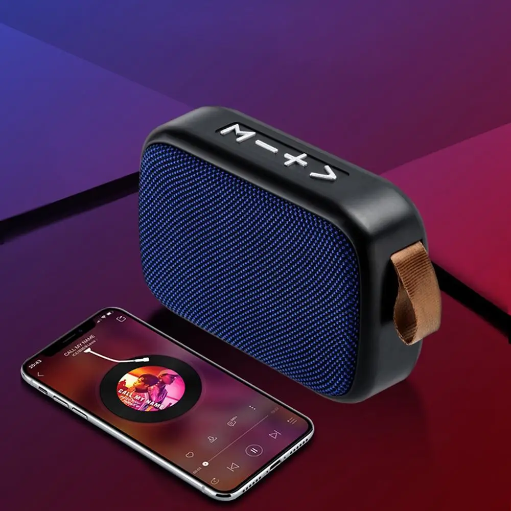 Беспроводной Bluetooth динамик стерео портативный мини s сабвуфер 4 2 Поддержка SD FM