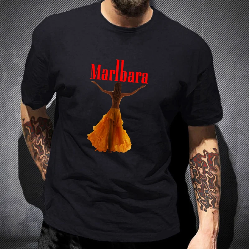

Camiseta informal de alta calidad para hombre, camisa de manga corta de algodón 100%, estampada, de cuello redondo