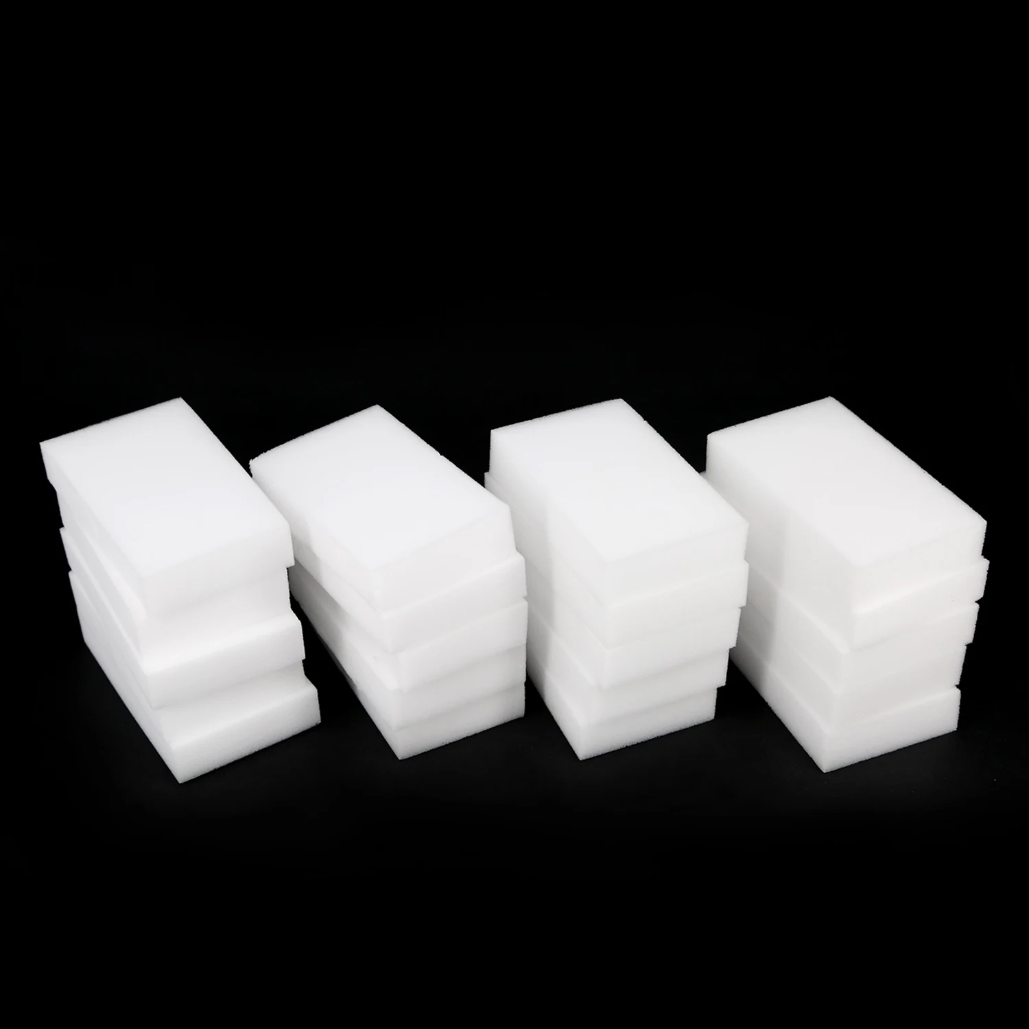 

20 White 10 * 6 * 2cm Cleaning Sponges For Cleaning Sink Bathroom Refrigerator Range Hood Dishwashing Etc Cleaning Sponge