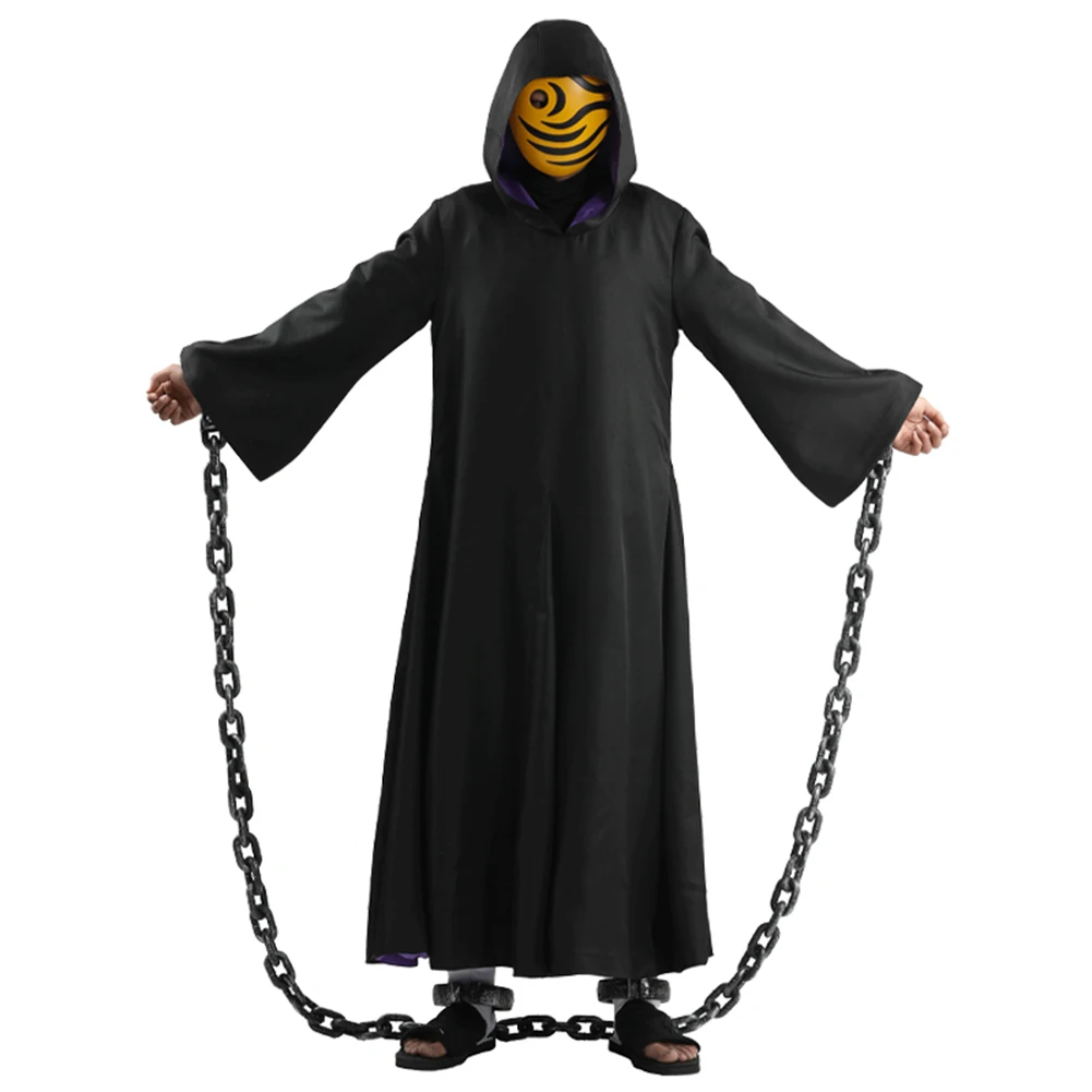 Плащ Brdwn унисекс для косплея Tobi Uchiha Obito (плащ + внутренняя одежда