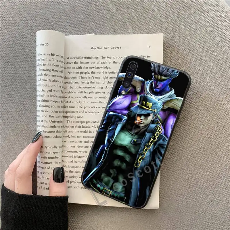 

Jotaro Kujo Jojo's Bizarre Adventure Phone Case For Samsung A40 A31 A50 A51 A71 A20E A20S S8 S9 S10 S20 Plus note 20 ultra