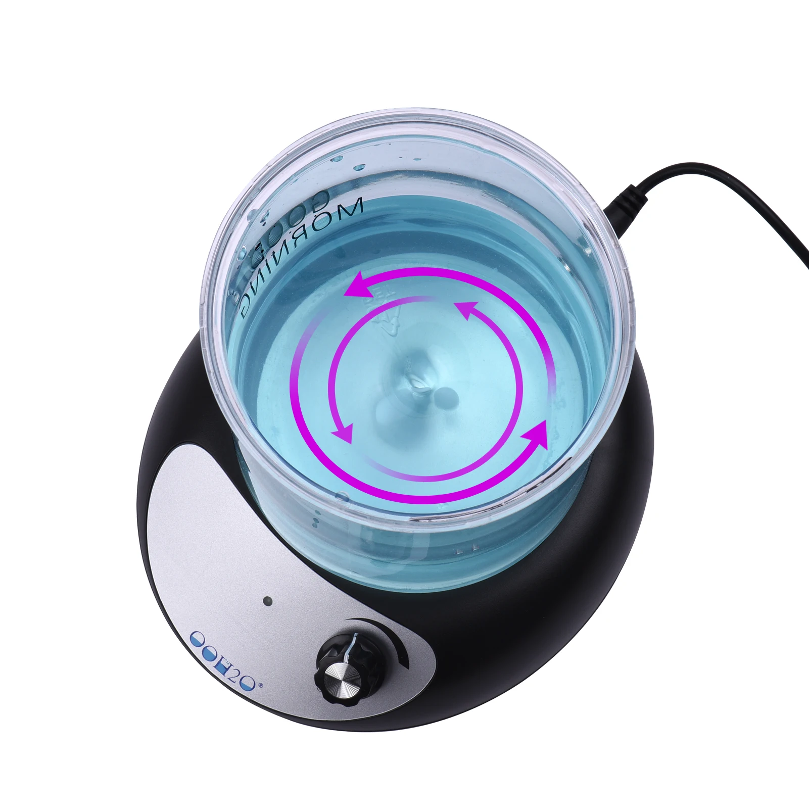 

Magnetic Stirrer Mini Magnetic Mixer Speed Adjusting with Stir Bar No Heating 2000ml Stirring Capacity for Laboratory Kitchen