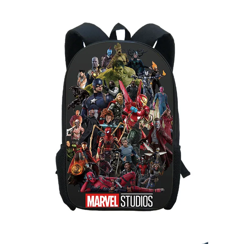 17 Школьный рюкзак для мальчиков, Мстители Marvel, эндгейм, 3D рюкзак, Детский рюкзак, школьная сумка, подростковые детские модные сумки для малышей - Цвет: 17