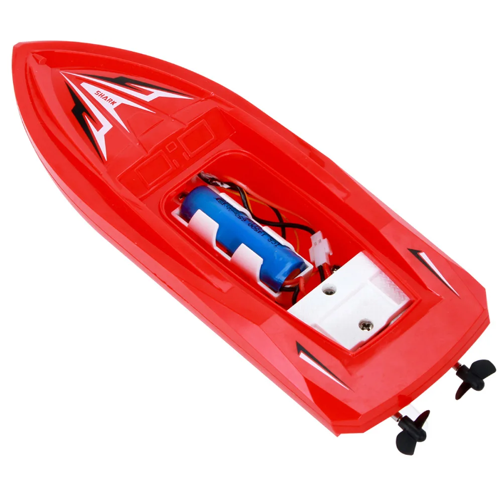 

Rc boat Cooler JJRC S5 2.4Ghz 4CH Waterproof Remote Control Toys High Speed 5-10km/h RC Boat with Long Time Play