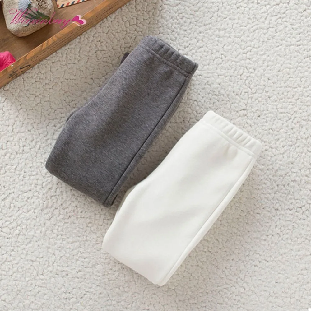 Детские штаны легинсы для девочки зимние теплые обтягивающие брюки полной длины