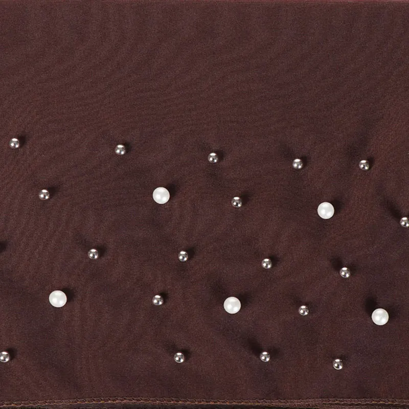 Хиджаб для мусульманок из бисера голове с застежкой на шарф индийские Кепка Chemo