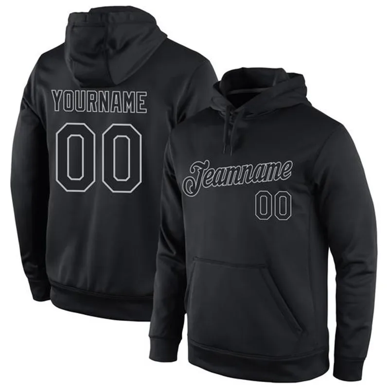 

Custom Stitched Team Name/Number Sports Pullover Sweatshirt Hoodie Make Your Own Soft Sportswear for Men/Women/Youth Any Colour