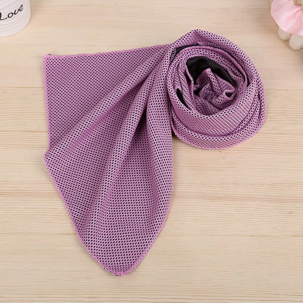 

1Pcs Absorbent Fitness Fast Cold Sense Sports Towel Portable Microfiber Fabric Quick-drying Ice Towel Yoga Outdoor Sports Towel