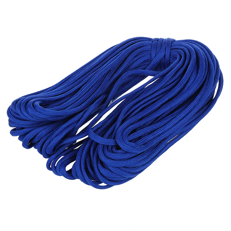 100 футов 7 нитей 550 выживания бушкрафт Паракорд парашютный шнур Тип III-синий | Спорт