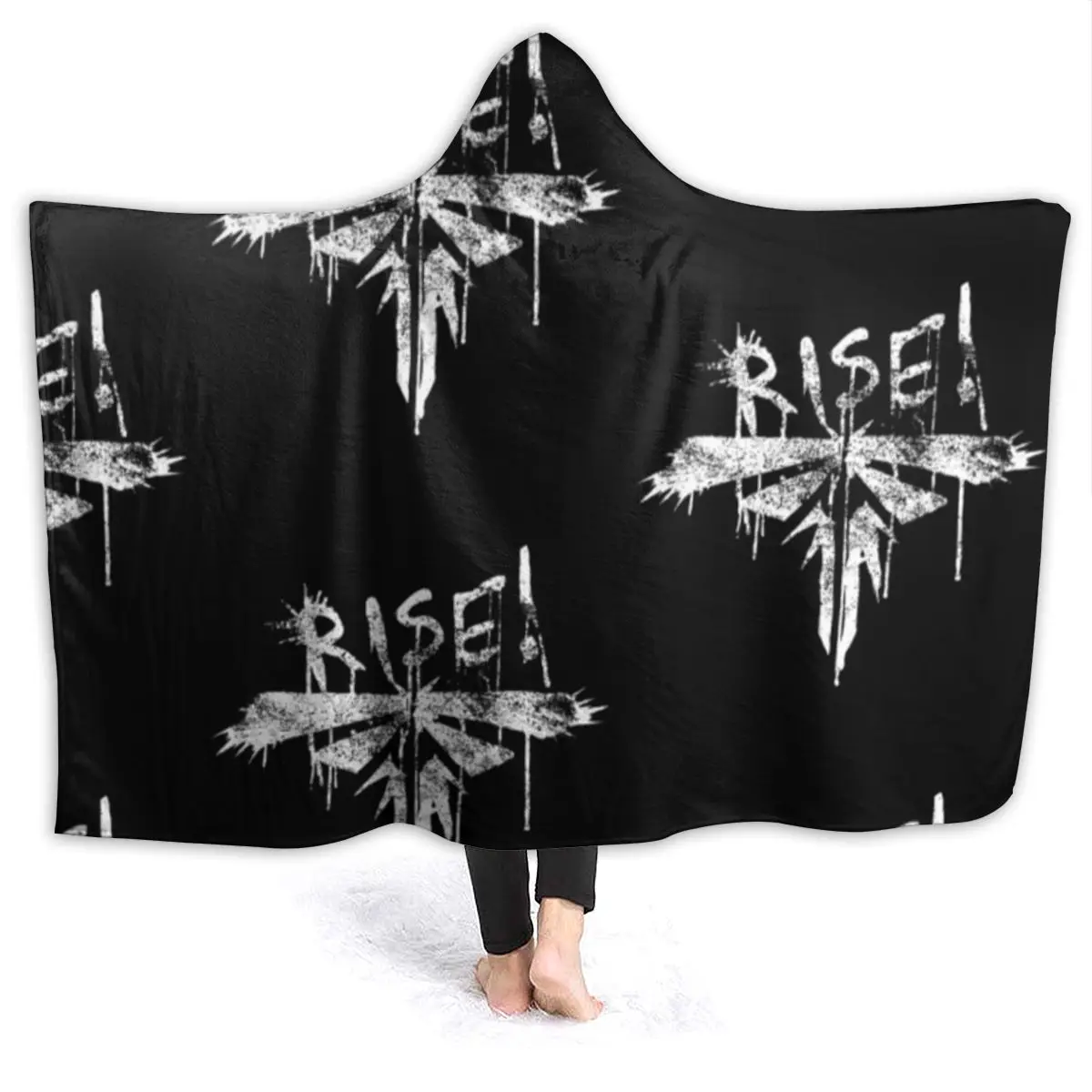 

Модное теплое Флисовое одеяло Last Of Us с капюшоном для фотосъемки