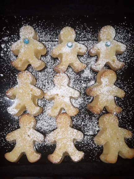 

Gingerbread Man Christmas Food Grade Silicone Chocolate Fondant Mold Snowman Lollipop Cake Candy Clay Kitchen Cooking Tools