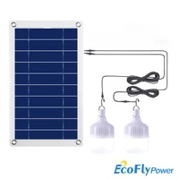 solar led light outdoor indoor camping waterproof built in battery rechargeable bulb hanging courtyard garden indoor