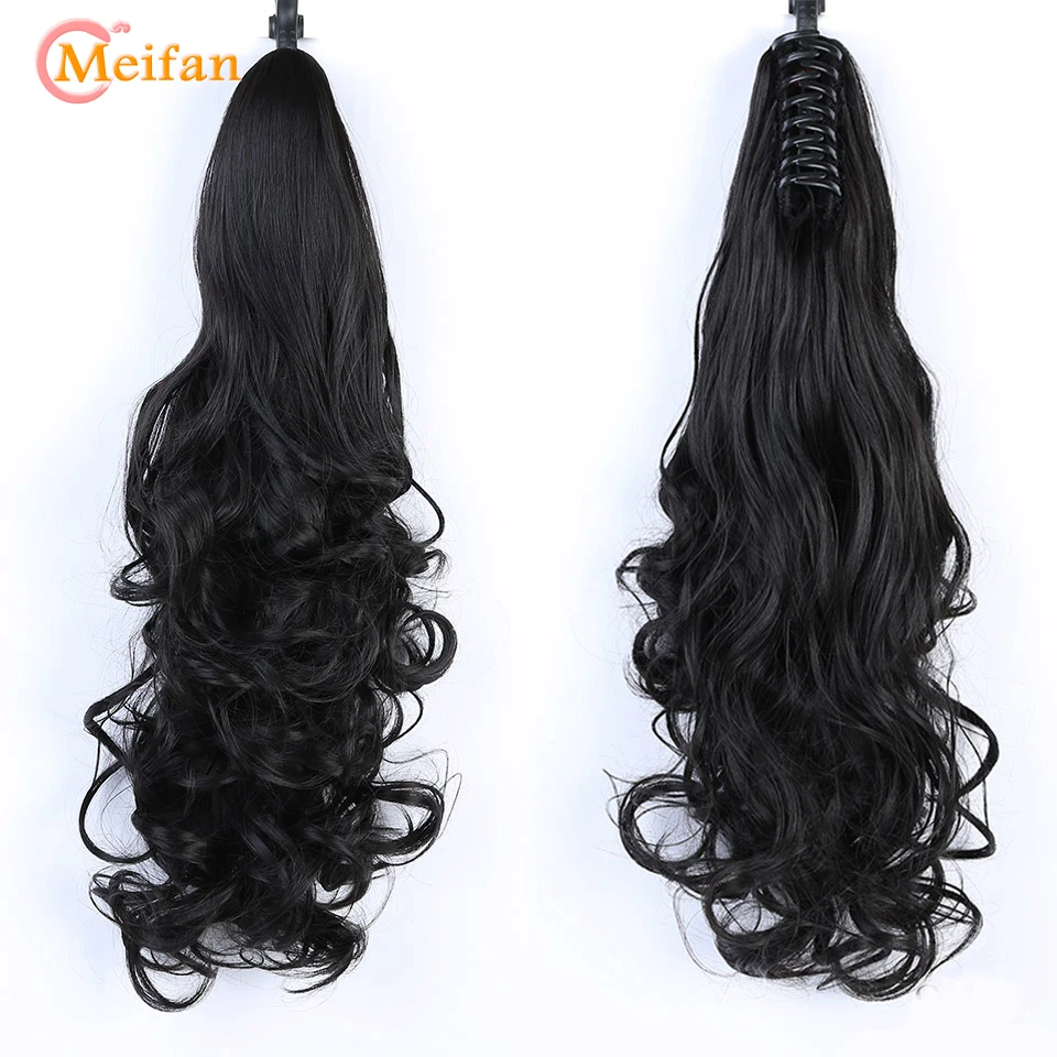 MEIFAN синтетический конский хвост для наращивания волос натуральный прямой